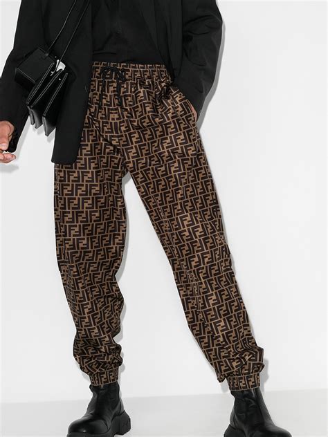 fendi track pants|fendi pants.